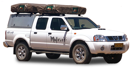 Nissan Double Cab with rooftop tents